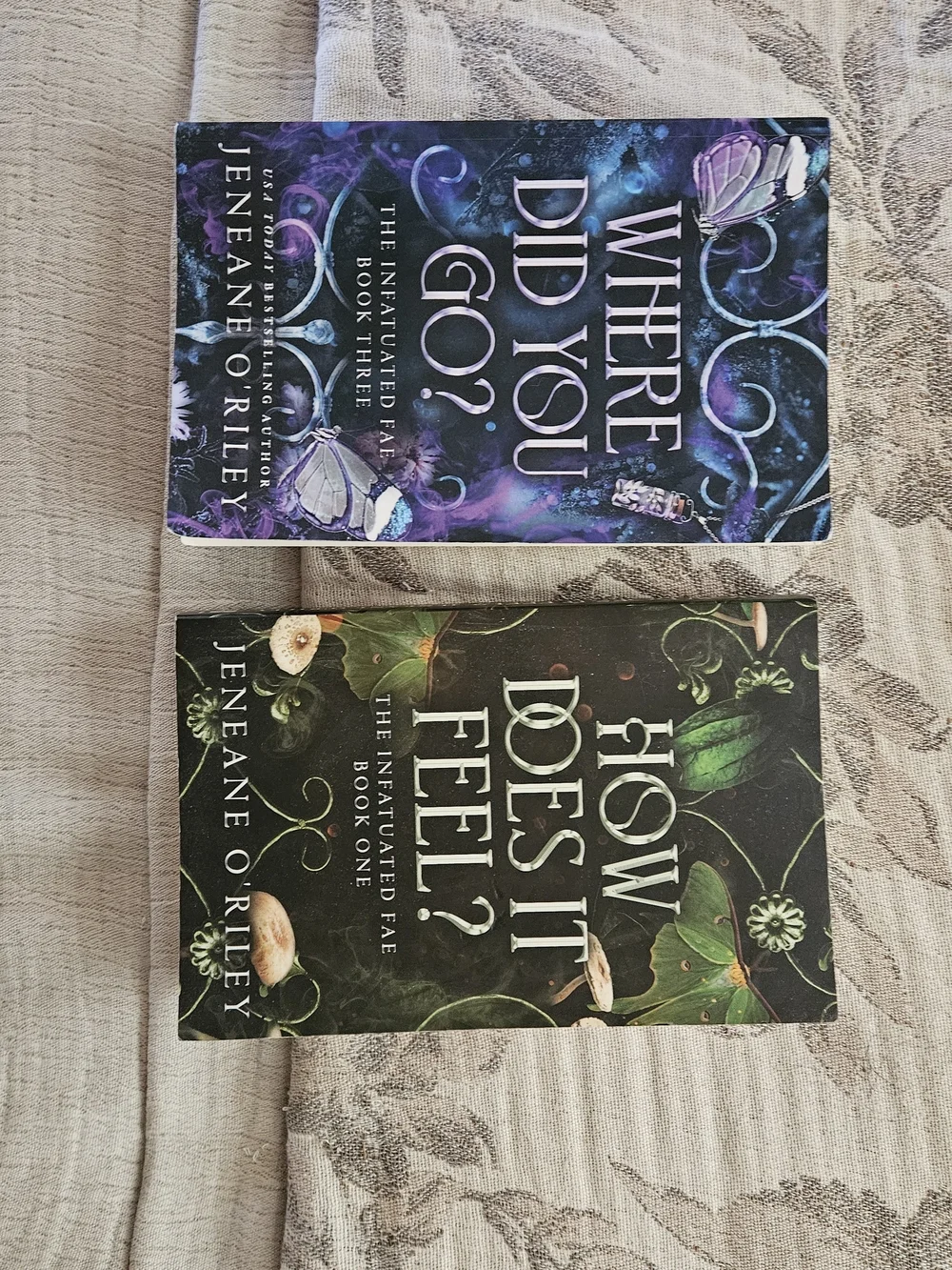 'How Does It Feel?' Where Did You Go Books Rrom JENEANE O RILEY